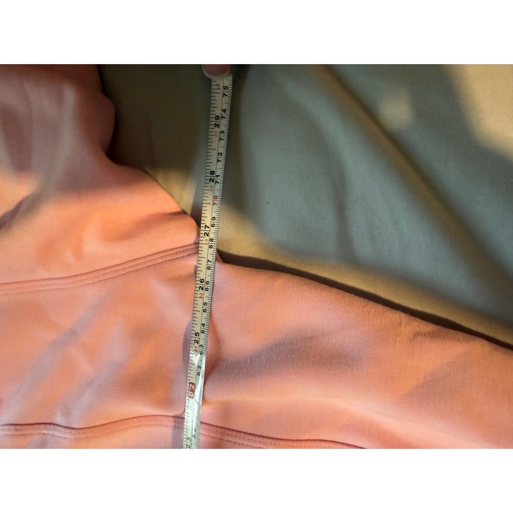 T/S By Thrive Pink Modal Blend Bubble Hem Cropped Hoodie Large FP5068783T - Picture 5 of 8